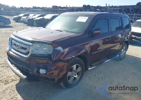 2011 Honda Pilot Ex-L z USA, uszkodzony, nr VIN 5FNYF3H57BB030295